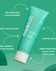 Thinksport Kids Safe Sunscreen SPF 50+ (3oz)