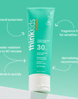 Thinksport Kids Clear Zinc Sunscreen SPF 30