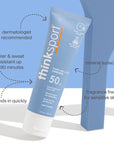 Thinksport SPF 50 Clear Zinc Sunscreen