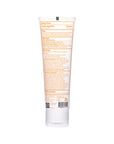 Back view of ThinkBaby Clear Zinc 30 SPF Sunscreen tube, showing detailed product information, usage directions, and ingredients.