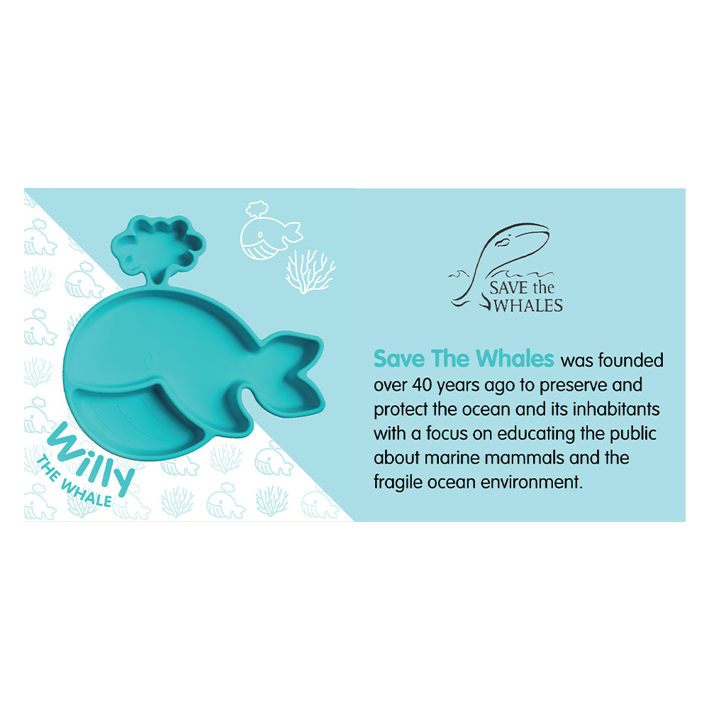 Willy the Whale Suction Plate