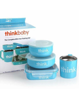 The Complete BPA Free Feeding Set - Lt. Blue