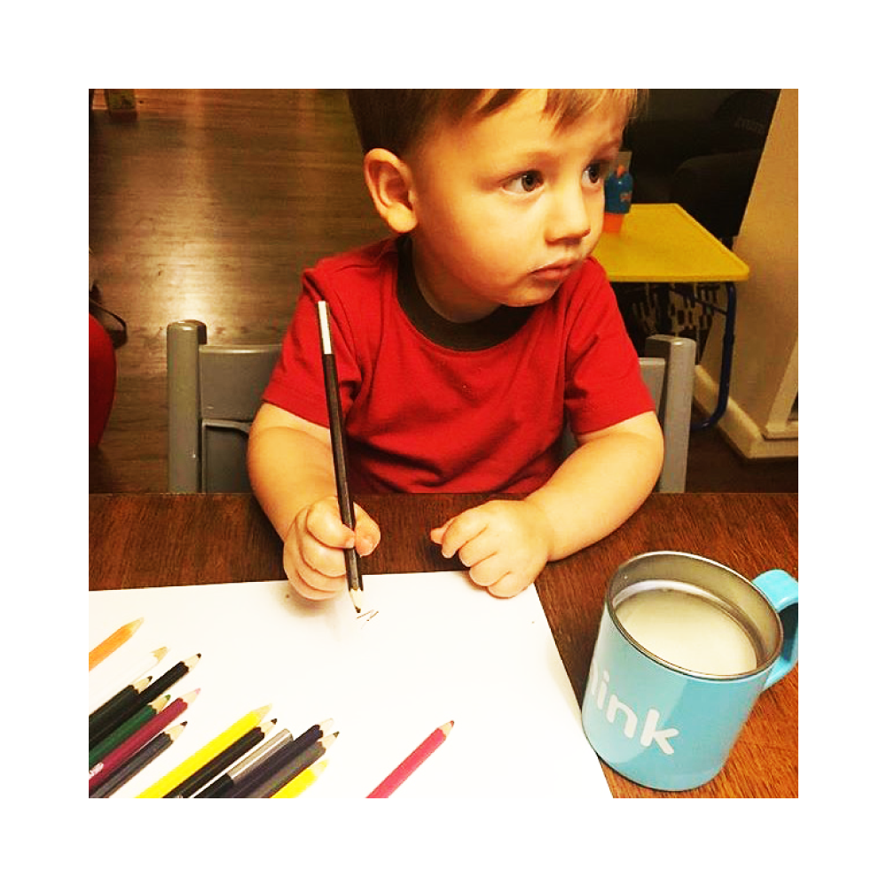 BPA Free Think Cup - Lt. Blue