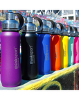 Thinksport Insulated Sports Bottle - 25oz (750ml) - Powder Coated - Blue