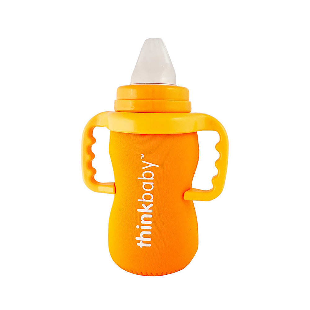 Neoprene Thermal Bottle Sleeve - Orange