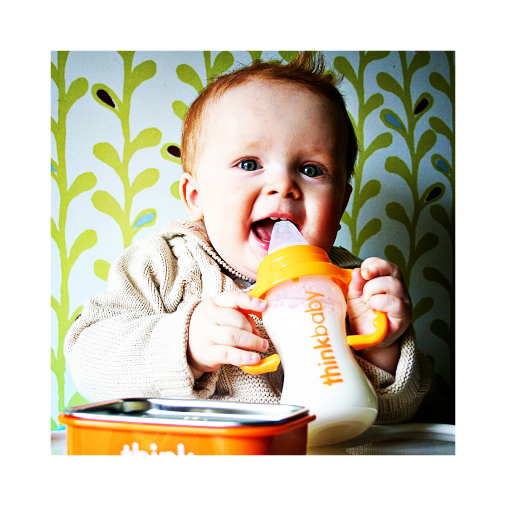The Sippy Cup (9oz) - Orange