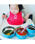 The Complete BPA Free Feeding Set - Lt. Blue