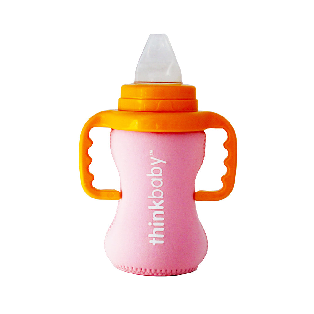 Neoprene Thermal Bottle Sleeve - Pink