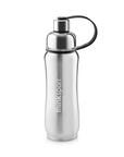 Thinksport Insulated Sports Bottle - 17oz (500ml) - Natural Silver