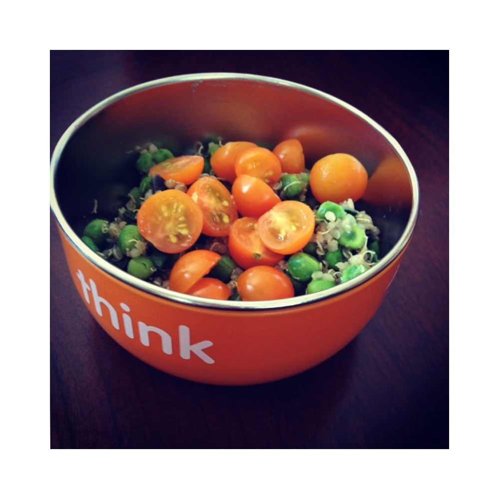 BPA Free Baby Bowl - Orange