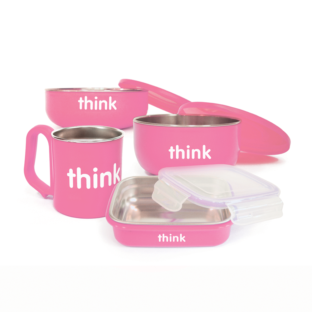 The Complete BPA Free Feeding Set - Pink