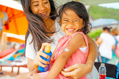 Sunscreen vs. The Strong-Willed Toddler