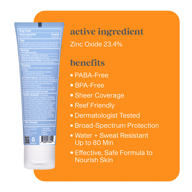 Thinksport SPF 50 Clear Zinc Sunscreen – ThinkSun