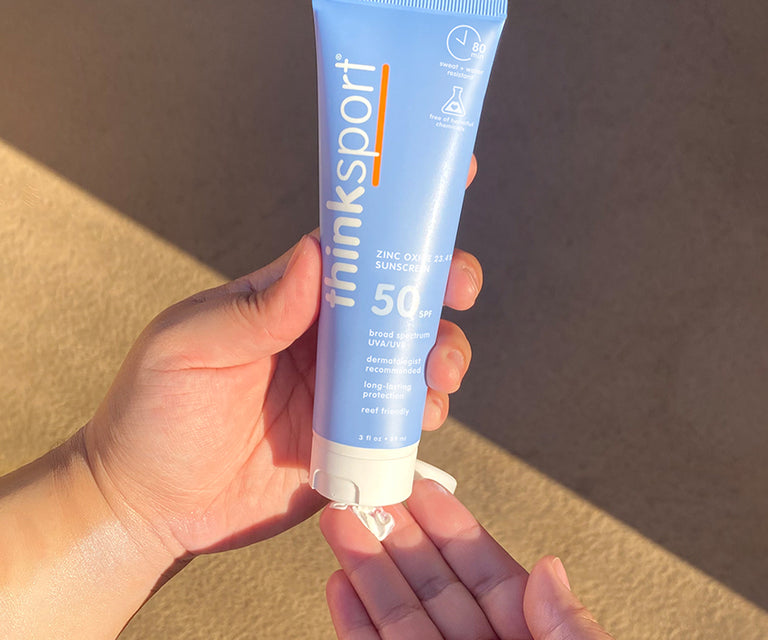 thinksun | Thinksport Safe Sunscreen SPF50+ (3oz) | Reef Safe & Travel Size