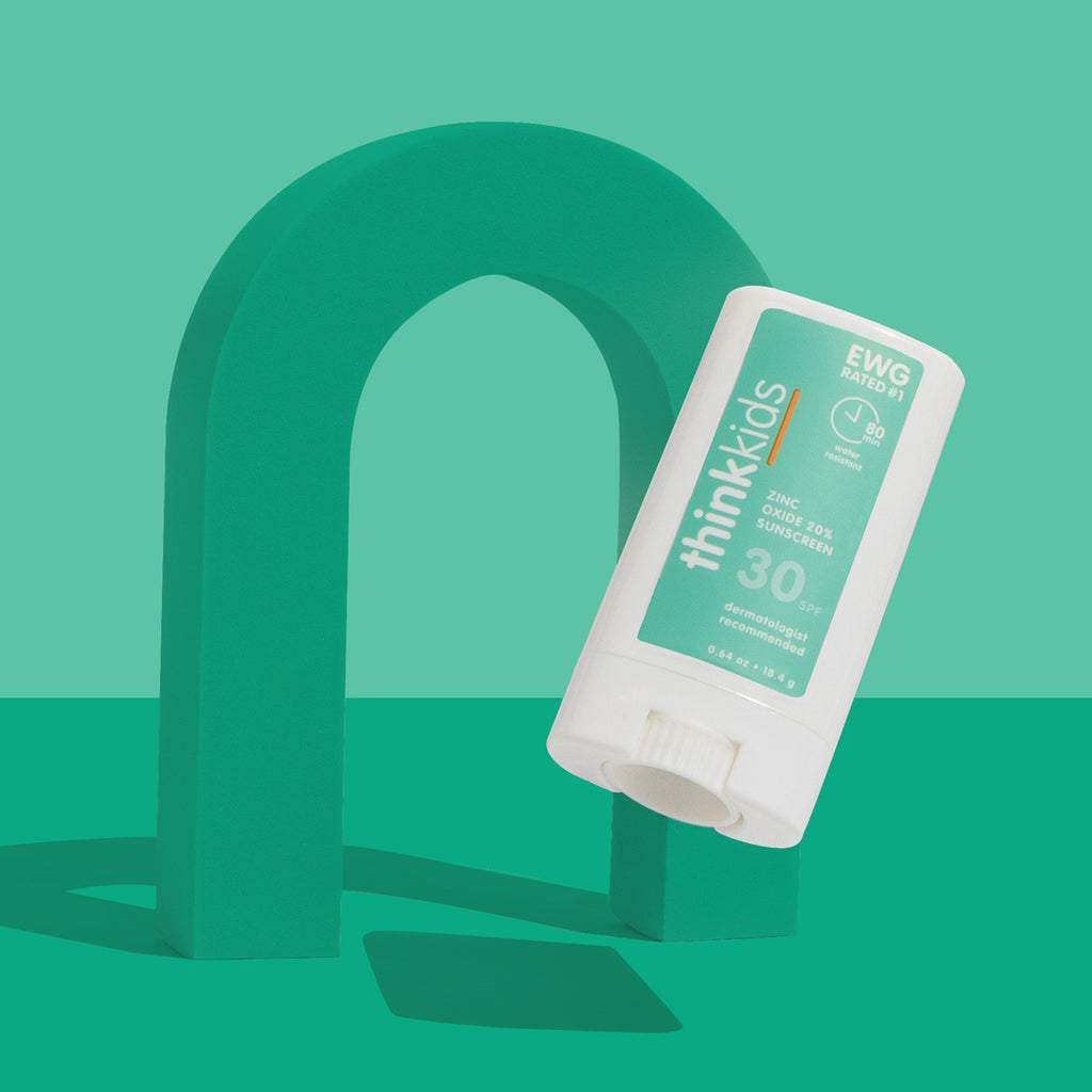 ThinkSport Kids Sunscreen Stick SPF30 Reef Safe & EWG Rated 1 thinksun