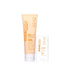 Two bottles of thinkbaby sunscreen on a white background