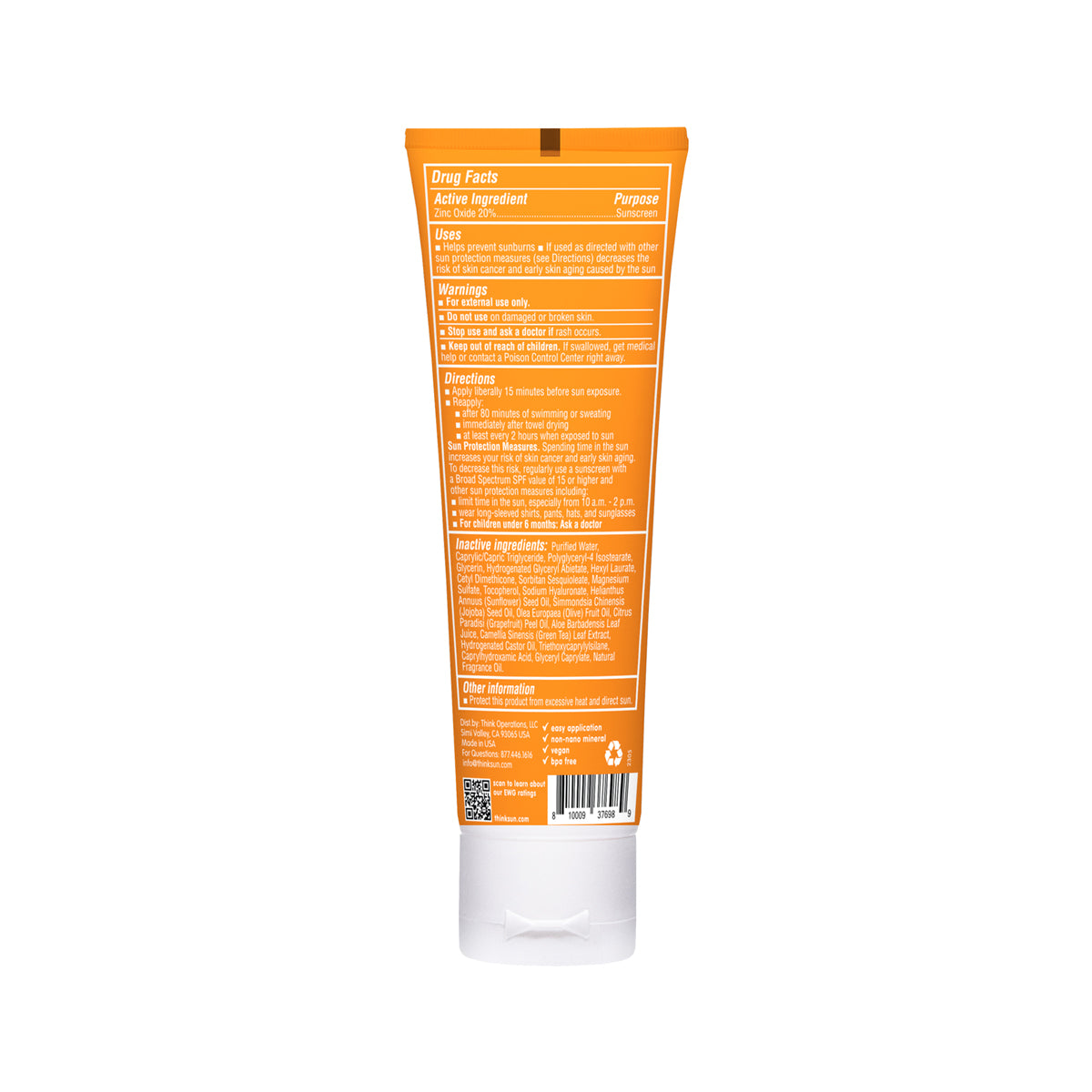 Think Sunscreen SPF 30 Aloe &amp; Tea Leaves