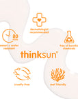 thinksun product with icons and text highlighting features on a white background