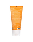 Back view of ThinkDaily Tinted Face 30 SPF Sunscreen tube, displaying detailed product information, usage directions, and ingredients.