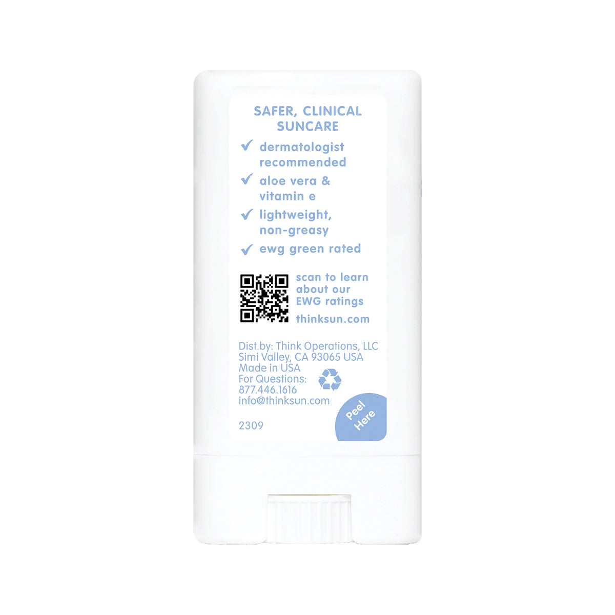 Thinksport Sunscreen Stick SPF 30+