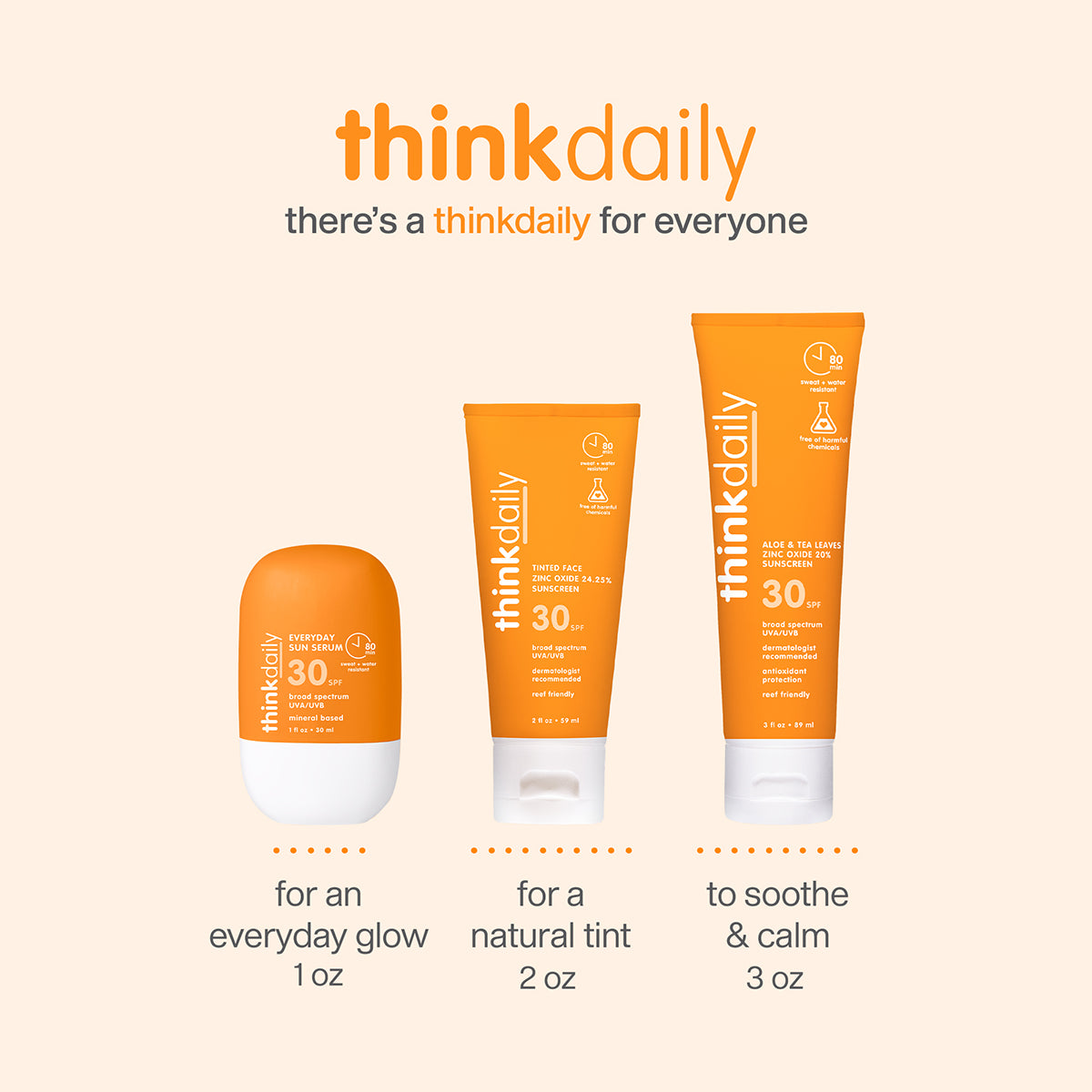 thinkdaily Everyday Sun Serum SPF 30 - 1oz