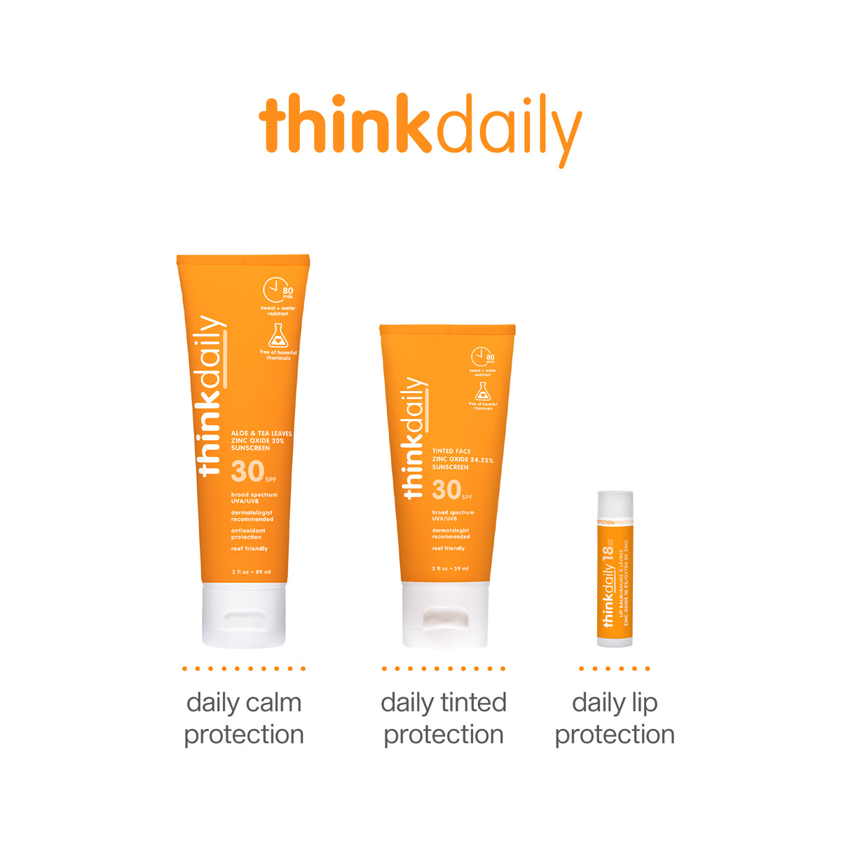 Think Sunscreen SPF 30 Aloe &amp; Tea Leaves