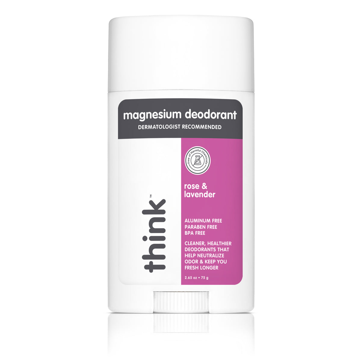 Think Magnesium Deodorant Rose &amp; Lavender