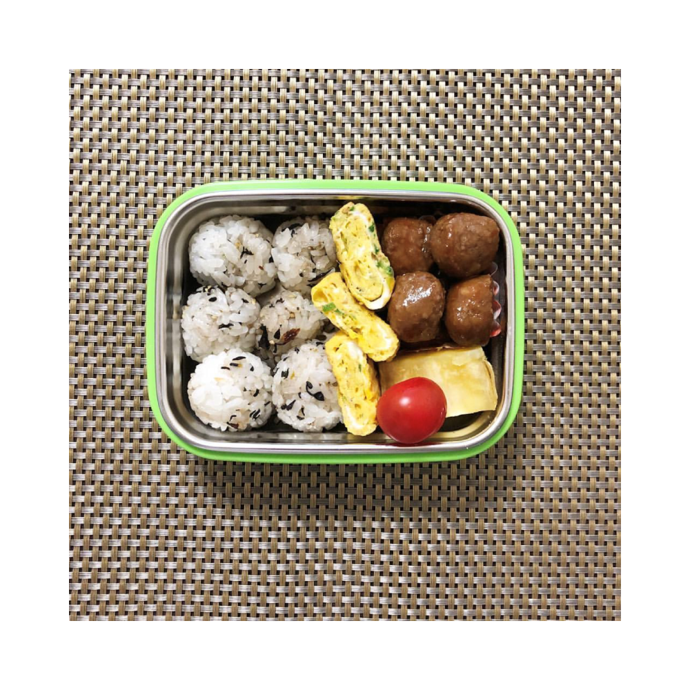 BPA Free - The Bento Box - Lt. Green