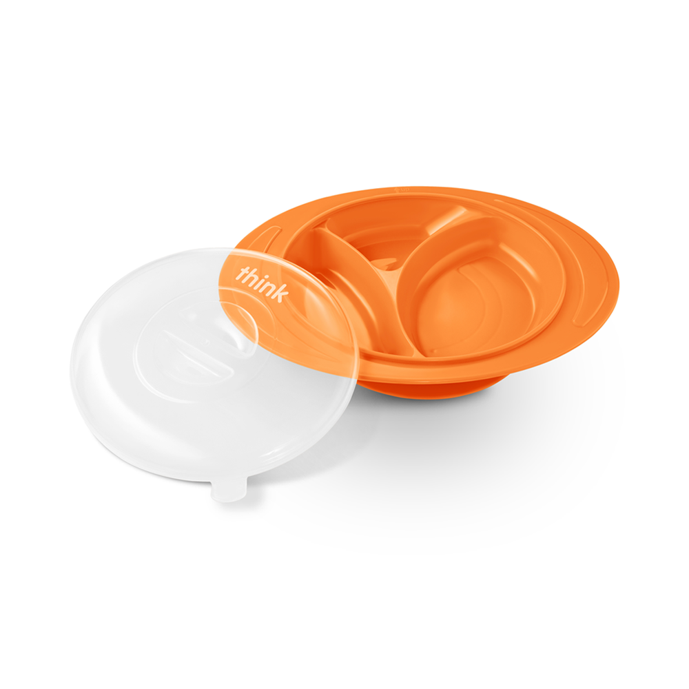 ThinkSaucer Suction Plate - Orange