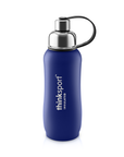 Thinksport Insulated Sports Bottle - 25oz (750ml) - Powder Coated - Blue