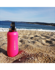 Thinksport Insulated Sports Bottle - 17oz (500ml) - Powder Coated - Hot Pink