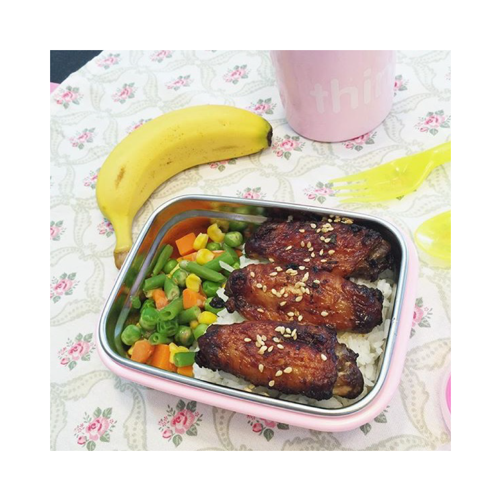 BPA Free - The Bento Box - Pink