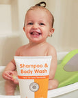 Thinkbaby Shampoo & Body Wash, Papaya (8oz)